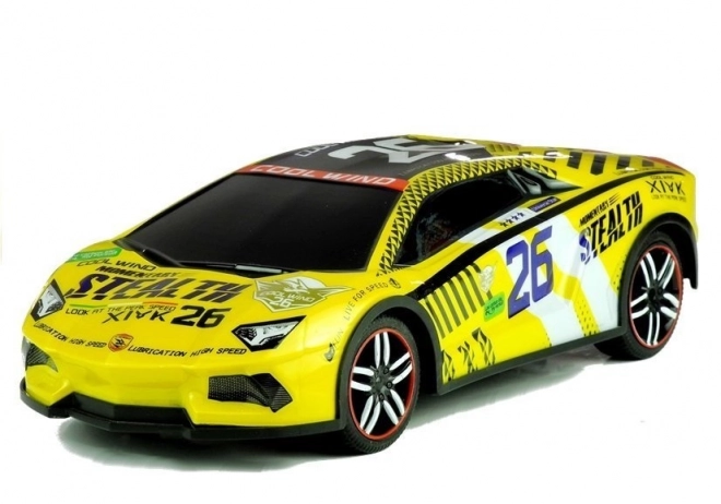 Remote Control Sport Car Yellow