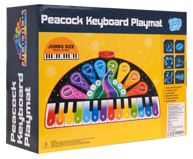 Musical Playmat with Keyboard for Kids