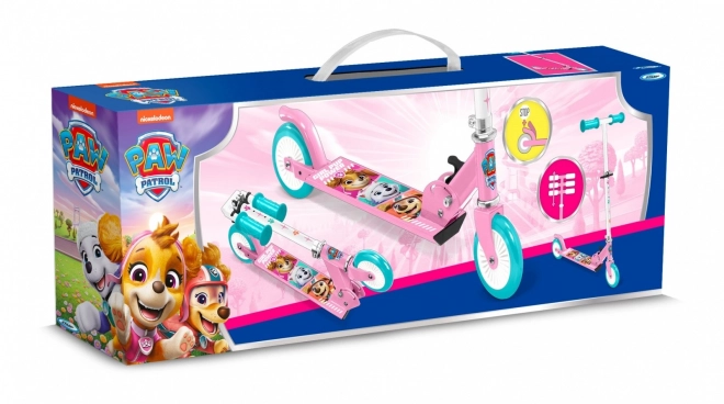 Two-Wheeled Scooter Paw Patrol Pink