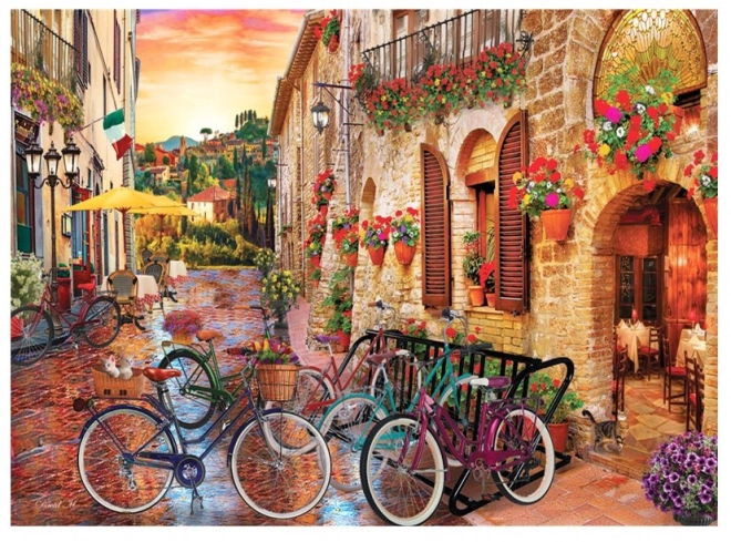 Cycling in Tuscany Puzzle 1000 Pieces