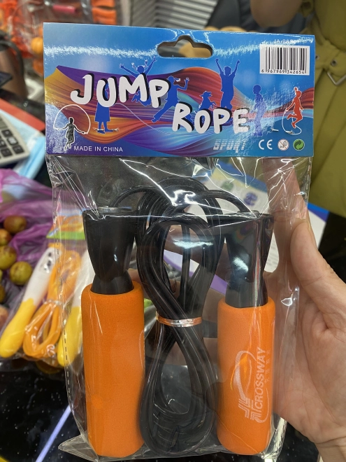 Jump Rope with Plastic Cord 280 cm