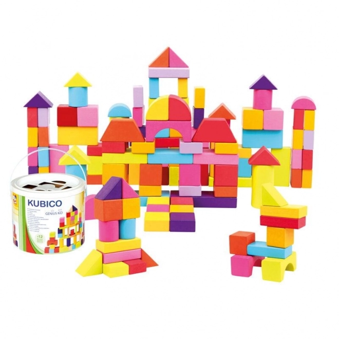 Bino Building Blocks in Bucket, 100 Pieces, New Colors