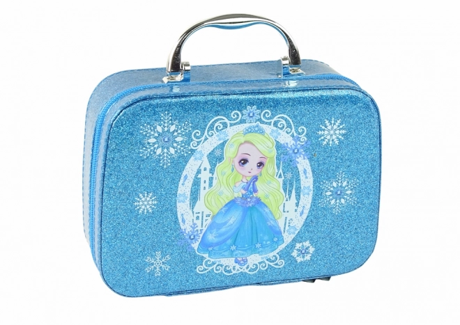 Beauty Set with Blue Vanity Case