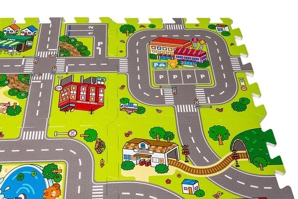 Children's City Floor Mat