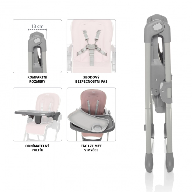 Children's Chair Pocket, Ice Grey