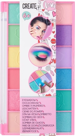 Lidschattenpalette Pink 12 Farbtöne