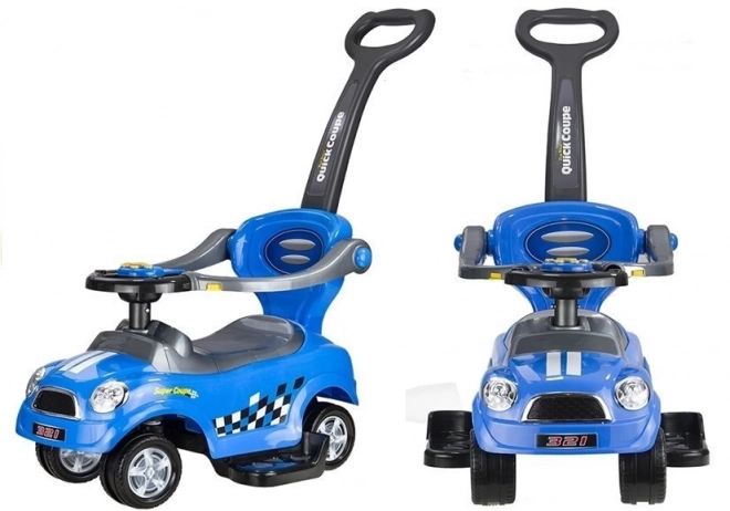 Ride-on Push Walker Coupe Blue