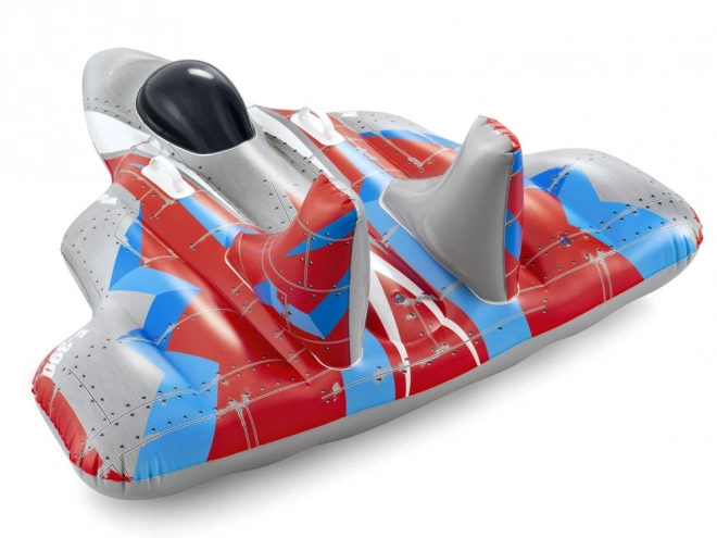 Inflatable Space Racer Pool Float with Handles