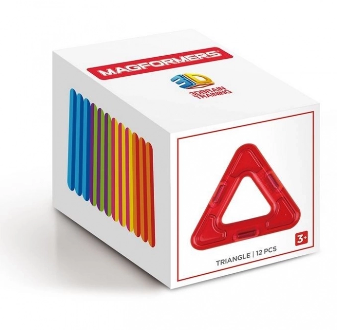 Magnetic Triangle Building Blocks Set