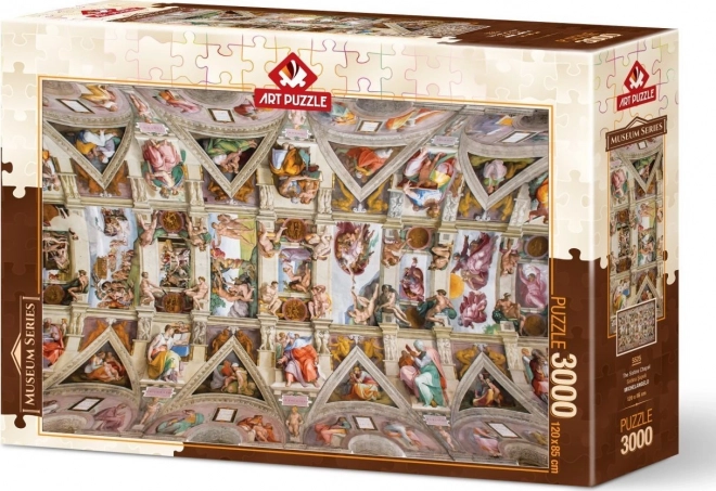Art Puzzle Museum Series: Ceiling of the Sistine Chapel 3000 Pieces