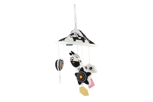 Contrast Plush Animal Nursery Mobile