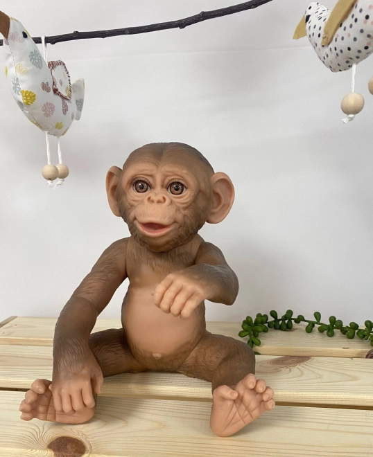 Reborn Monkey Doll with Vinyl Body