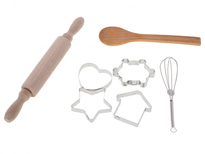 Children's Chef Set with Apron and Baking Accessories