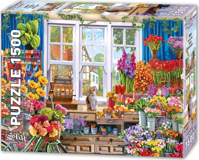 Star Flower Shop 1500 Piece Puzzle