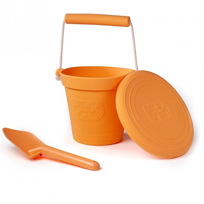 Bigjigs Toys Beach Bucket Orange