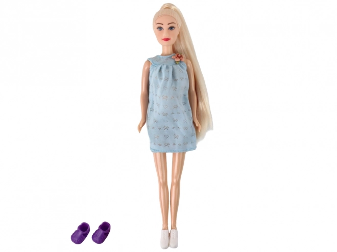 Family Doll Boy Girl Blonde Hair Pregnancy