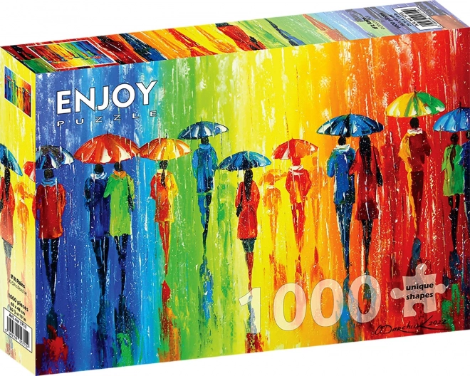 When It Rains Puzzle 1000 Pieces