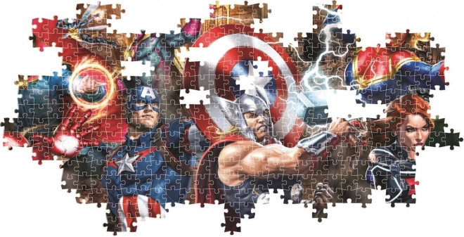 Panorama Puzzel Avengers 1000 Stukken