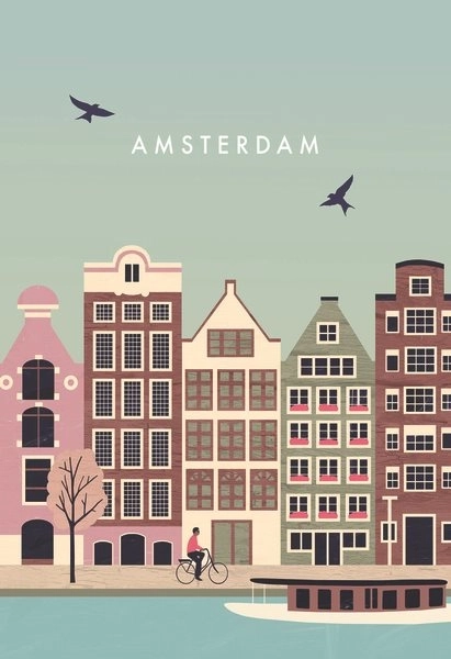 Puzzle Amsterdam 99 pieces from Ravensburger