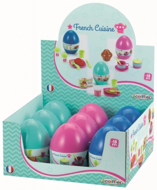 Surprise Egg with Dining Set