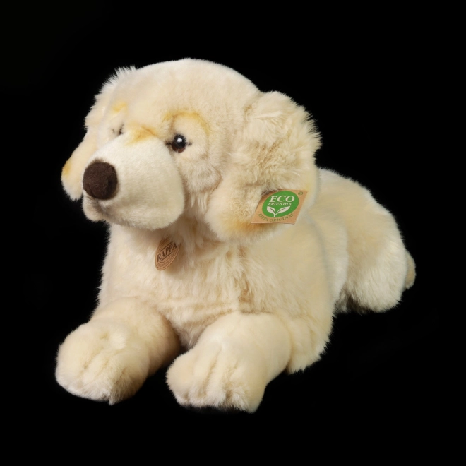 Plush Golden Retriever Lying 60 cm Eco-Friendly