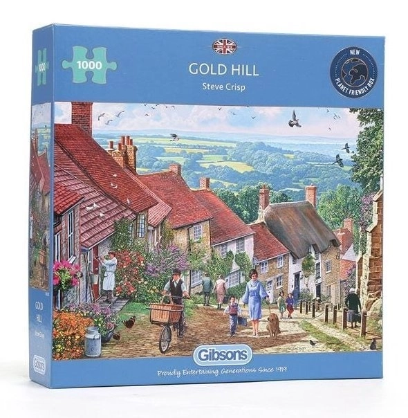 Puzzle Zlatý kopec, Anglicko 1000 dielikov
