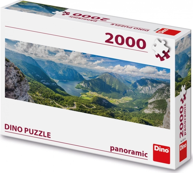 Panoramic Puzzle View of the Alps 2000 Pieces