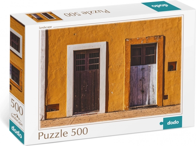 Dodo Puzzle Yellow House 500 Pieces