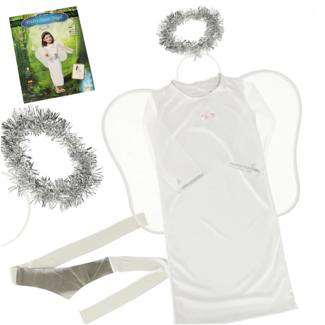 Angel Costume 4 Piece Set Size S