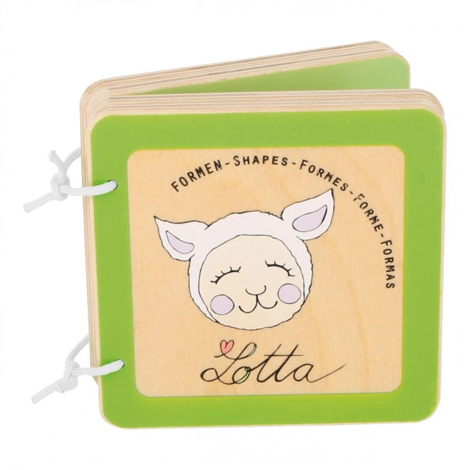 Small Foot Wooden Book with Lotta the Sheep