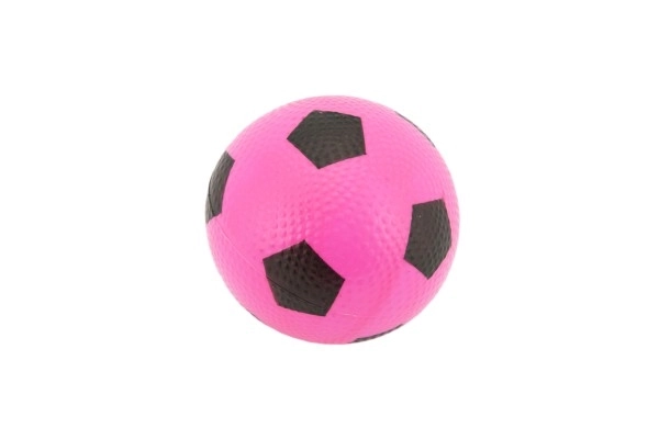 Football Rubber Ball 12cm Mixed Colors in Net