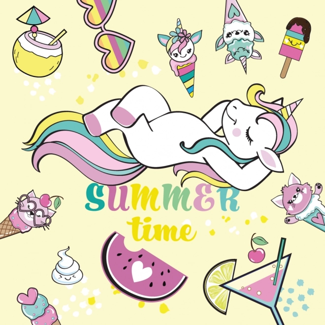 Notique Happy Unicorns Wall Calendar 2025