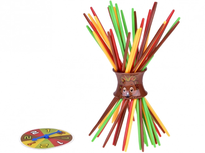 Skill Game Crazy Hedgehog Colorful Pickup Sticks