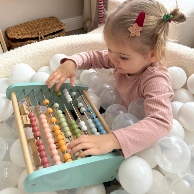 Contatore educativo in legno e alfabeto Tooky Toy