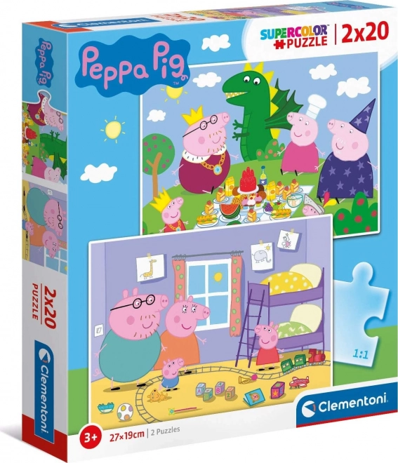 Peppa Pig Puzzle Set by Clementoni