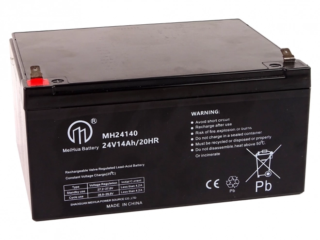 Gel AGM Car Battery 24V 14Ah