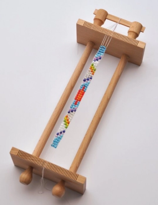 Wooden Bead Weaving Loom