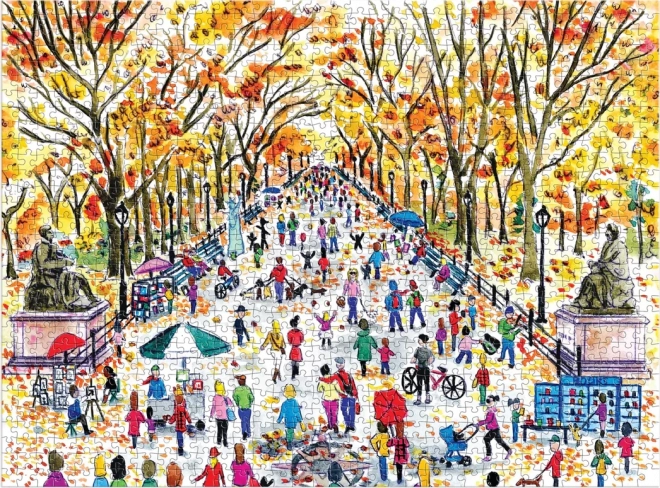 Autumn in Central Park Puzzle 1000 Pieces