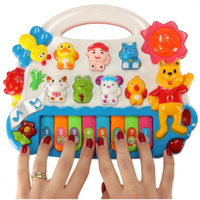 Interactive Animal Sound Piano for Kids