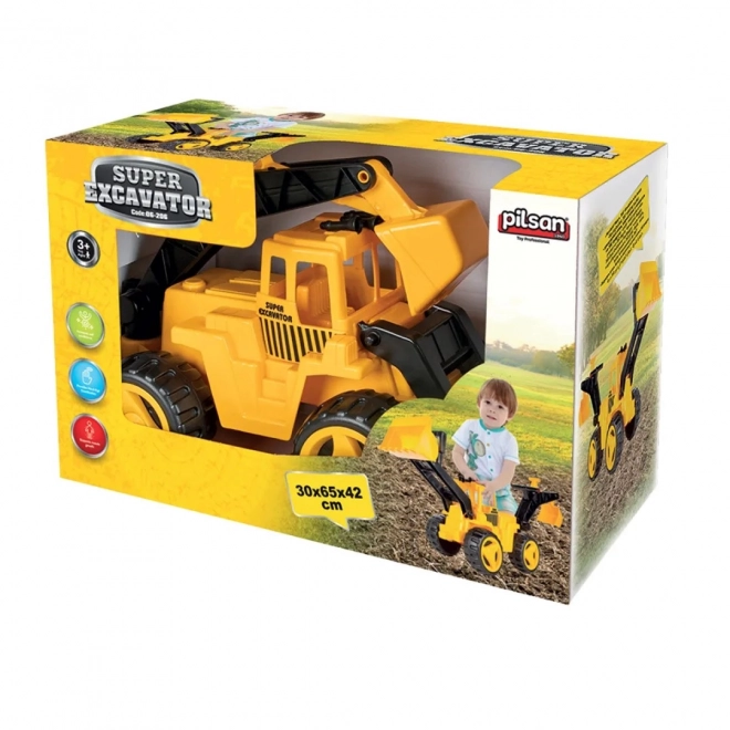 Pilsan super excavator sandbox toy