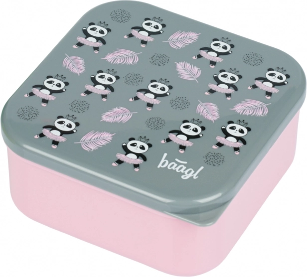 Boîte à goûter 4 en 1 Panda
