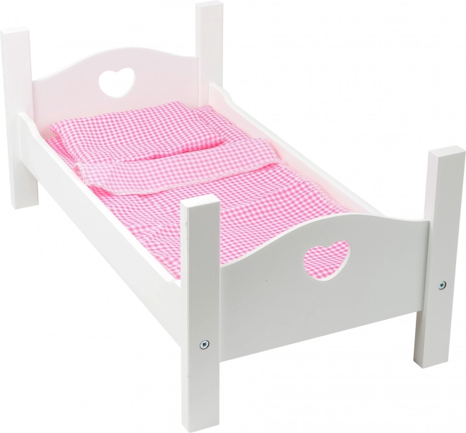 Small Foot Wooden Doll Bed White