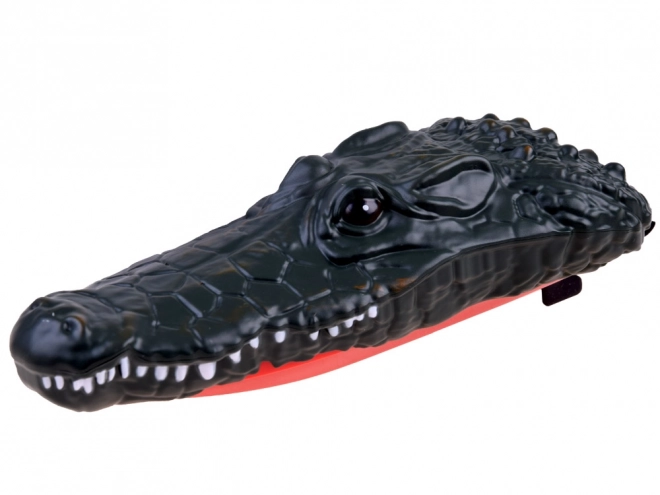 Remote-Controlled Crocodile Boat – Red