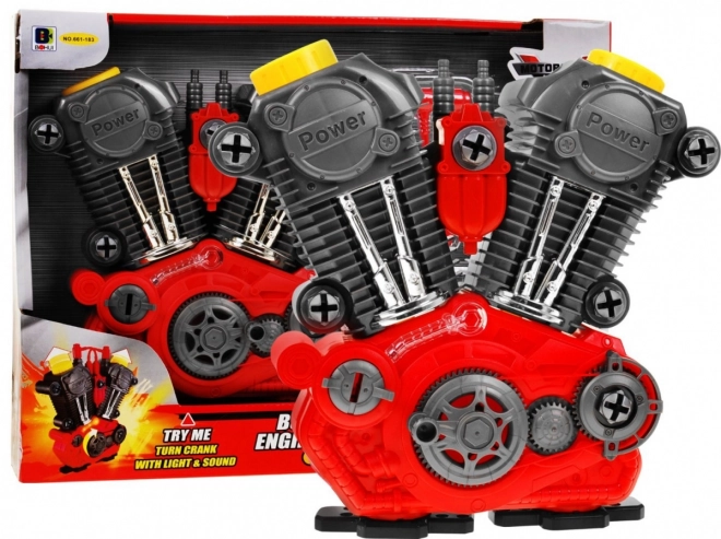 Interactive Toy Car Engine for Kids