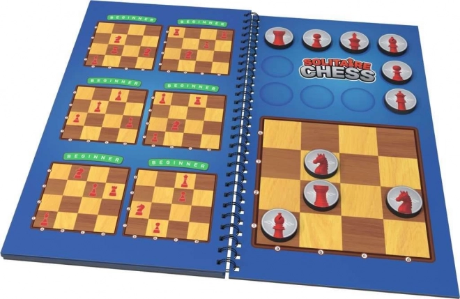 ThinkFun Magnetic Travel Solitaire Chess