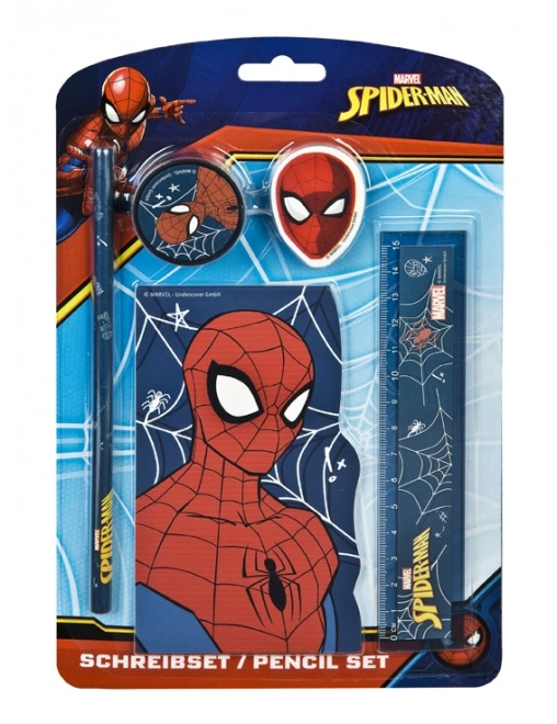 Set of 5 Spider-Man Stationery Items