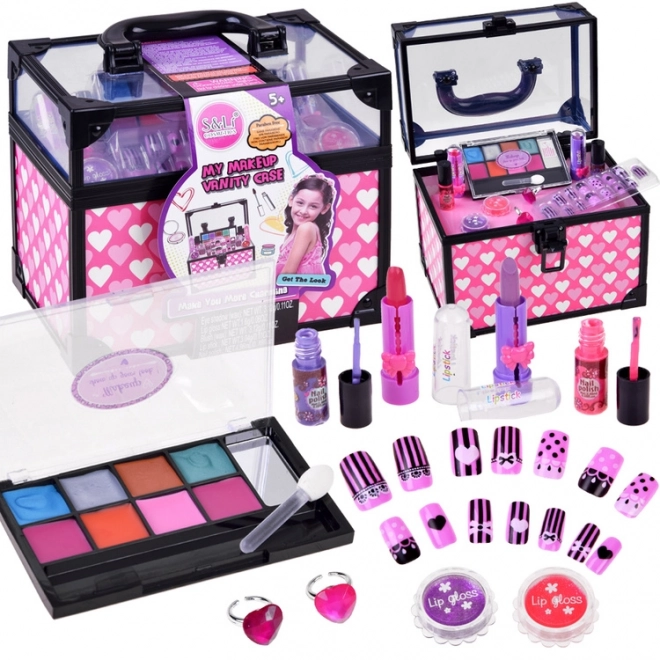 Beauty Case with Makeup for Girls