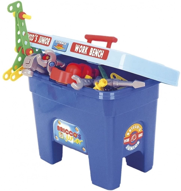 Kids Portable Workbench with Helmet