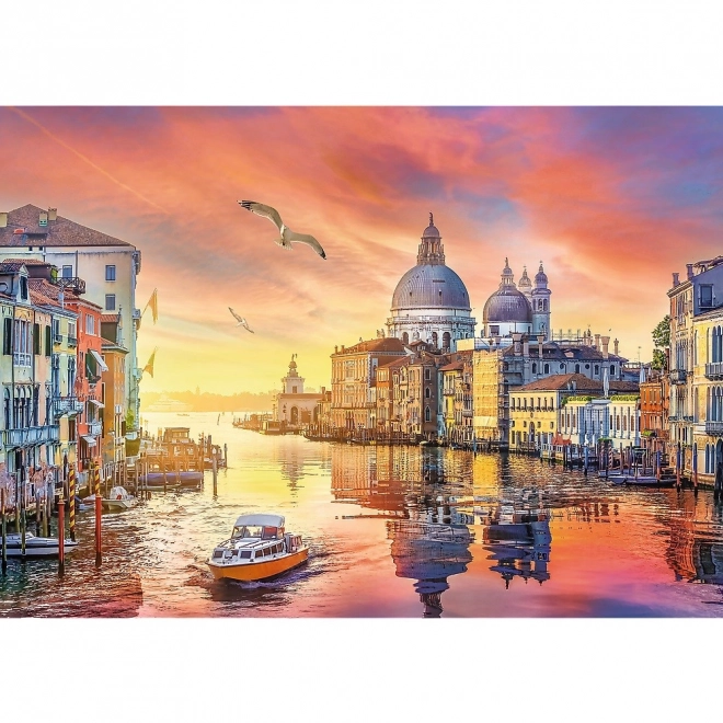 Romantic Sunset Venice Puzzle by Trefl