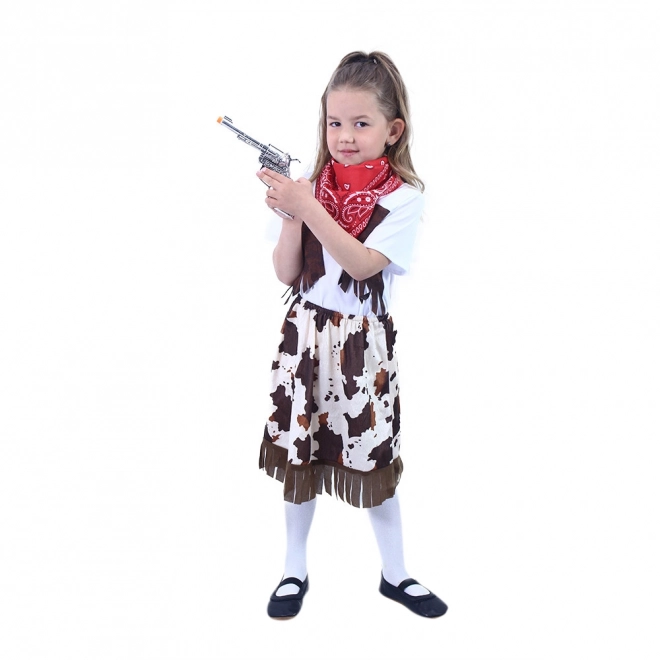 Cowgirl Costume with Scarf for Kids